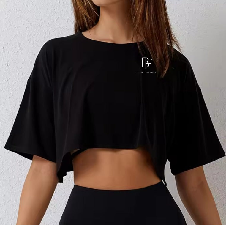 B'Fit Essentials Cropped Tee